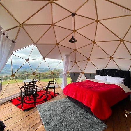 Glamping Hermoso Amanecer Guatavita Εξωτερικό φωτογραφία