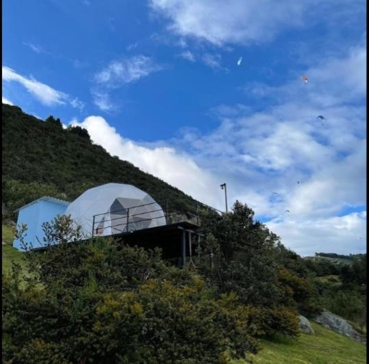 Glamping Hermoso Amanecer Guatavita Εξωτερικό φωτογραφία