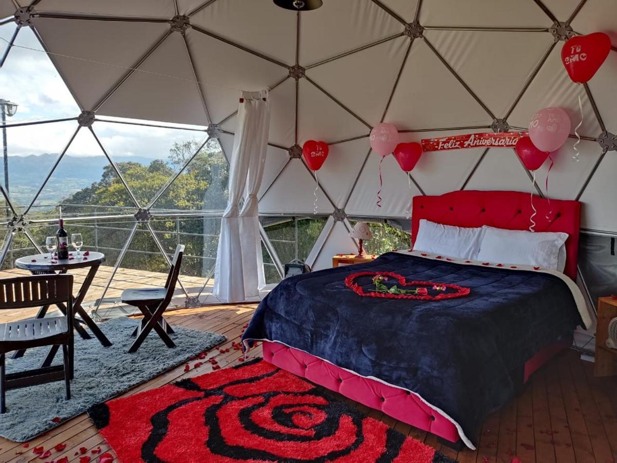 Glamping Hermoso Amanecer Guatavita Εξωτερικό φωτογραφία
