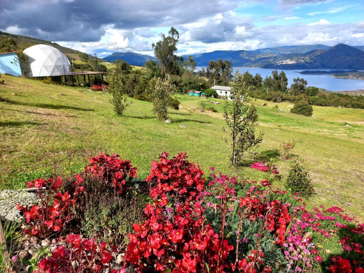 Glamping Hermoso Amanecer Guatavita Εξωτερικό φωτογραφία