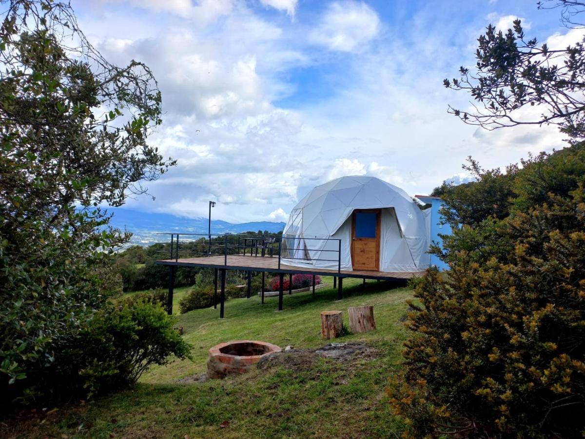 Glamping Hermoso Amanecer Guatavita Εξωτερικό φωτογραφία
