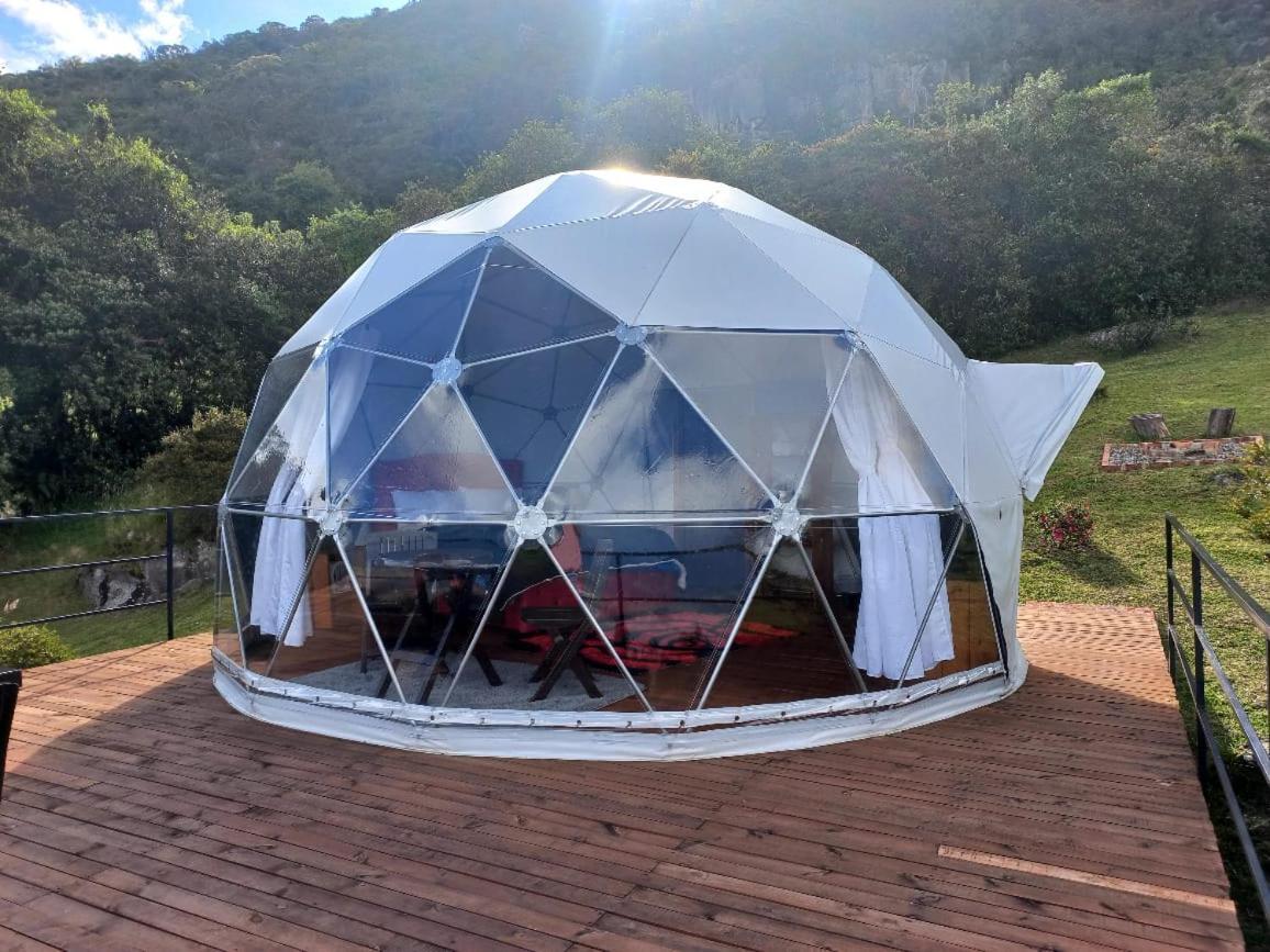 Glamping Hermoso Amanecer Guatavita Εξωτερικό φωτογραφία
