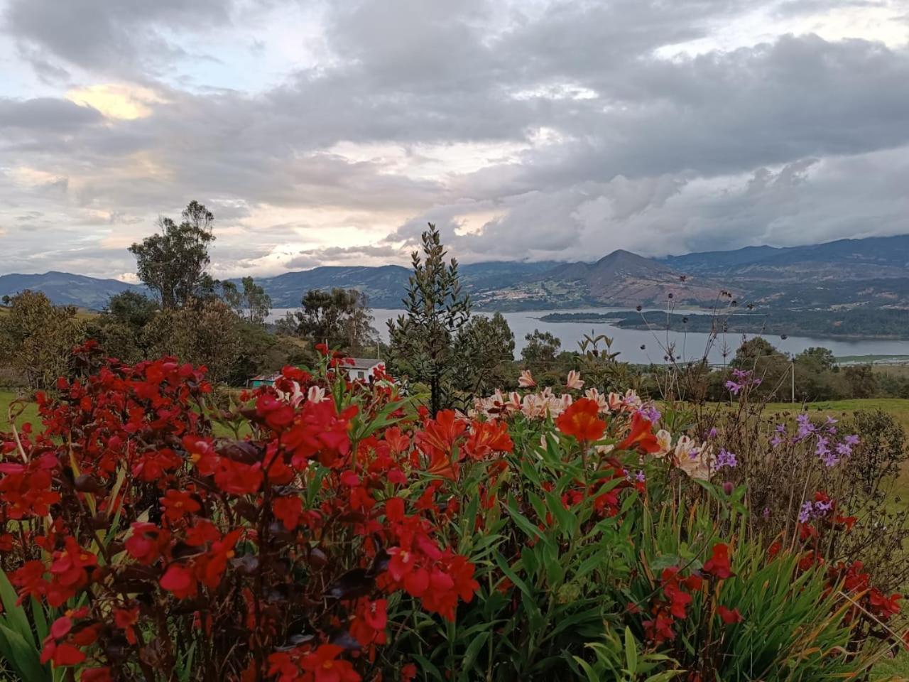 Glamping Hermoso Amanecer Guatavita Εξωτερικό φωτογραφία