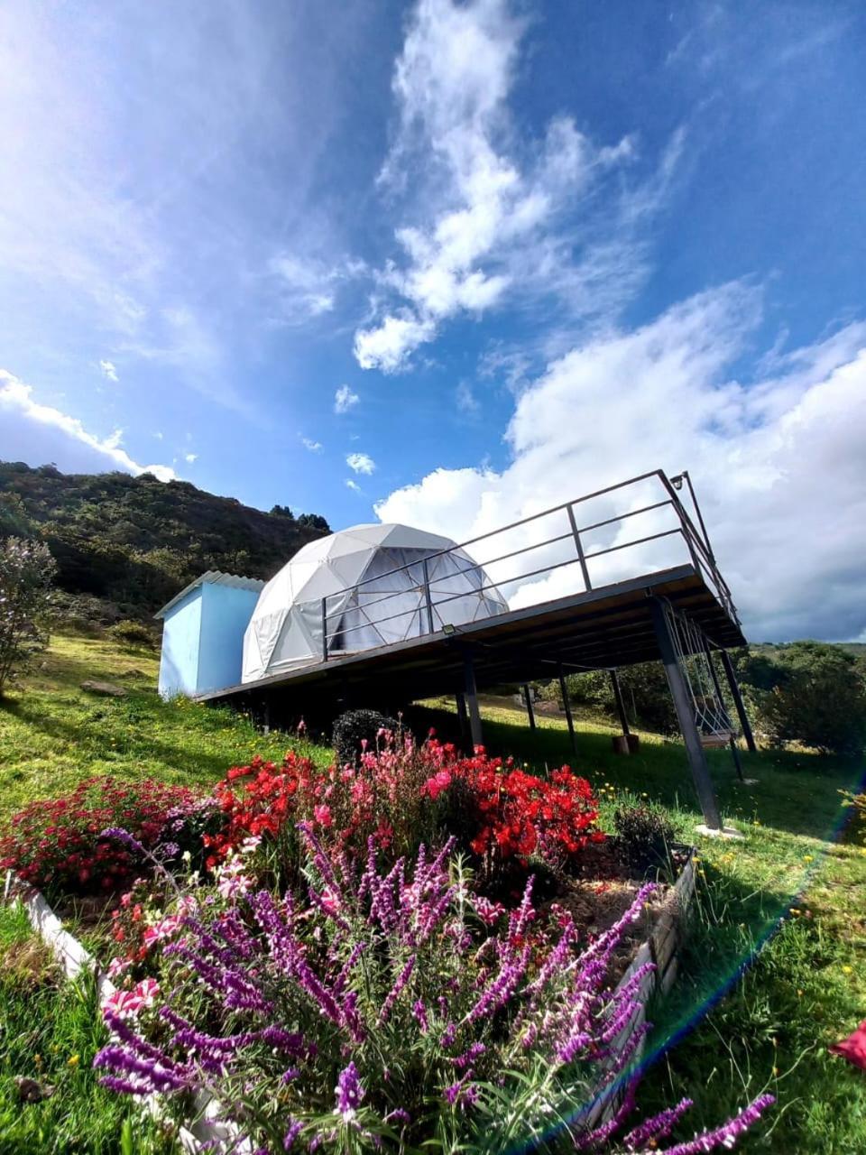 Glamping Hermoso Amanecer Guatavita Εξωτερικό φωτογραφία