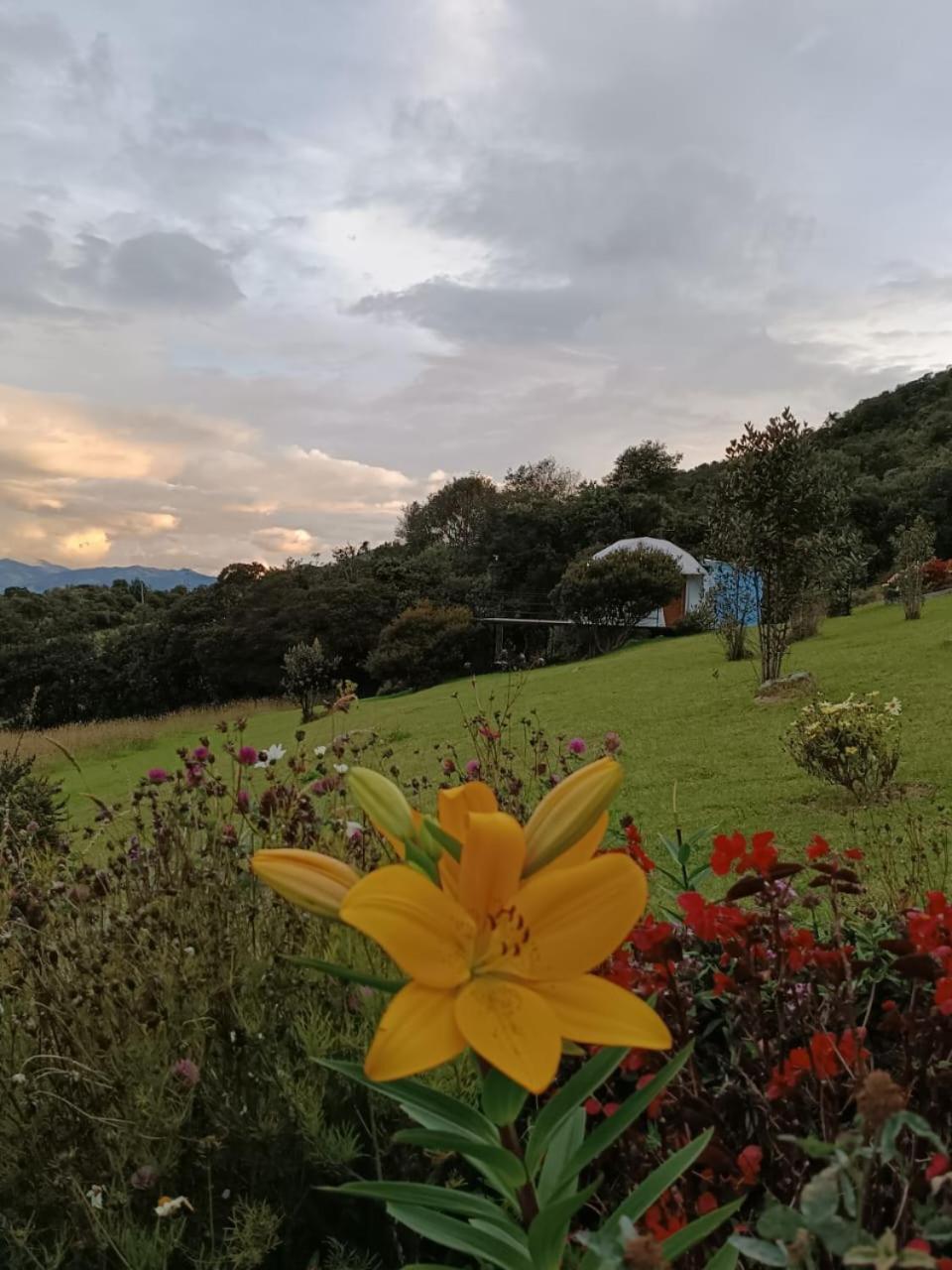 Glamping Hermoso Amanecer Guatavita Εξωτερικό φωτογραφία