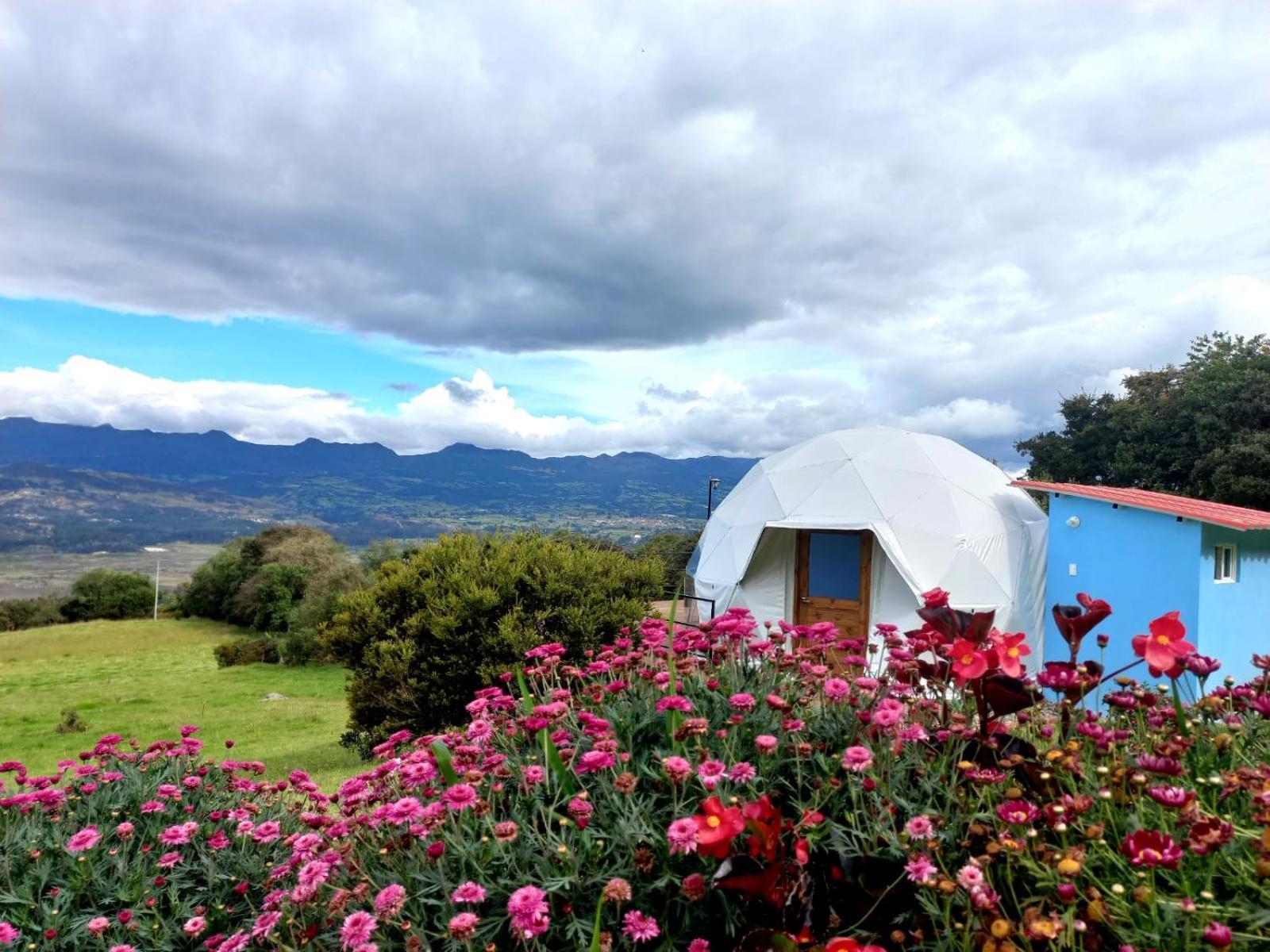 Glamping Hermoso Amanecer Guatavita Εξωτερικό φωτογραφία