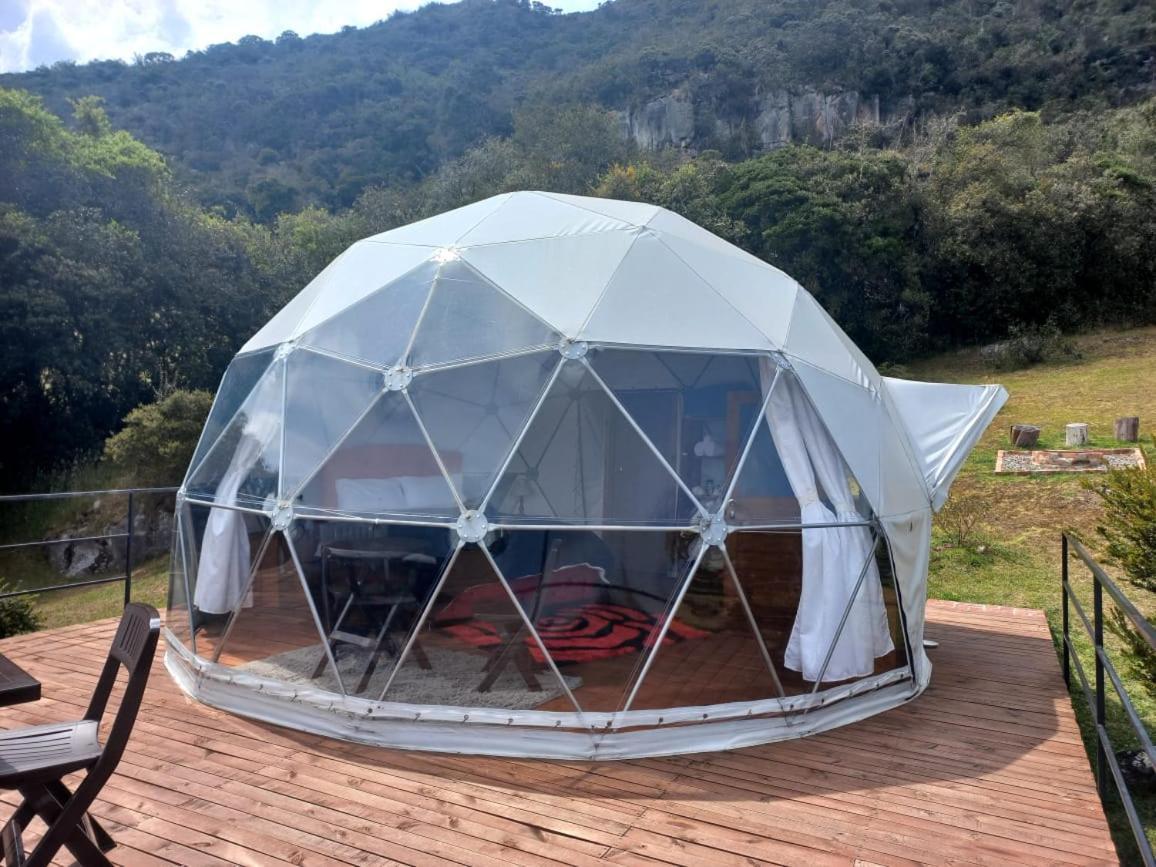 Glamping Hermoso Amanecer Guatavita Εξωτερικό φωτογραφία
